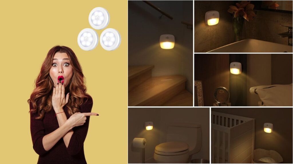 amir motion sensor night light